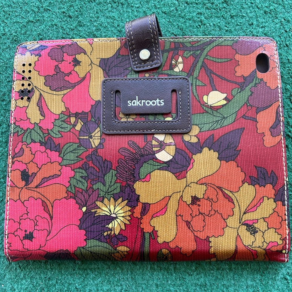 Sakroots brand iPad / tablet cover.